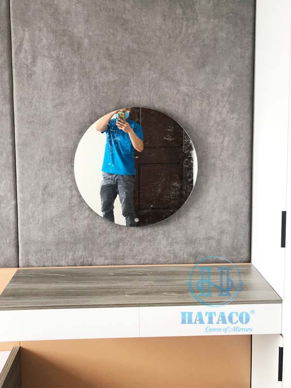 gương tròn treo tường 07